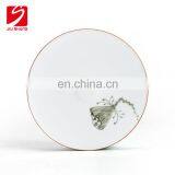 Handled Stoneware Square Silvergrey Table Wedding Drink Coasters thumbnail-2