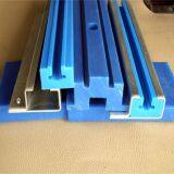 wear resistant uhmw pe guide, plastic guides rail, plastic chain guide plate