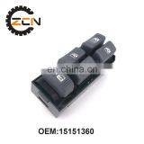 Master Power Window Switch OEM 15151360 For thumbnail-2