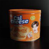 Food Round Metal Tins Lids Round Flat Cookie Tin Candy Chocolate & Cake thumbnail-2