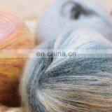 Acrylic Mohair and Wool Blended Space Dyed Napped Yarn for Knitting Sweater and Gloves With Multiple Colors thumbnail-6