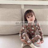 4050 Winter Baby Girl and Boy Cartoon Warm 2 Piece Sleeper Pajamas thumbnail-6