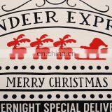 2020 Christmas Gift Bags Large Organic Heavy Canvas Bag Santa Sack Drawstring Bag With Reindeers Santa Claus Sack Bags for Kids thumbnail-6