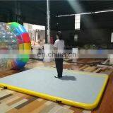 Wholesale Cheap Price DWF Air Block Exercise Mat, Yoga Tumbling Mat for GYM thumbnail-6