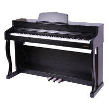 Black Wooden Shell LED Display 88 Key Electric Piano Digital Grand thumbnail-3
