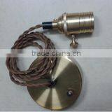 Vintage Brass Lamp Holder thumbnail-1
