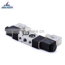 Acting Type G1/4 Double Electrical Control Valve Plate 4M220-08 5/2 Way Valve Solenoid DC24V Pneumatic Valve thumbnail-3