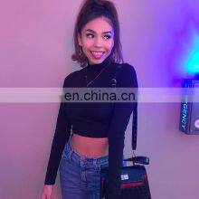 Women Sexy Harajuku Open Back T-shirt Long Sleeve Top Cropped Summer Tops White Clothes Shirt Vintage Tshirt Tee Dropshipping thumbnail-4