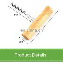 Corkscrew Customized Custom Printed Mini Portable Stainless Steel Wooden High Quality Wine Bottle Opener thumbnail-2