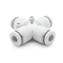 PZA 4mm/6mm/8mm/10mm/12mm/16mm 4 Way Cross Connector Pneumatic Hose Quick Fitting thumbnail-3