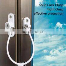 Top Quality Zinc Alloy Window Door Opening Restrictor Cable Safety Baby Lock for Sliding Window thumbnail-5