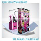 LCD Touch Screen Photo Booth Machine For Amusement, Shopping Mall Public Place thumbnail-1