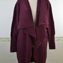 SW09 Womens Long Sleeve Open Front Cardigans Chunky Knit Draped Sweaters Outwear thumbnail-5