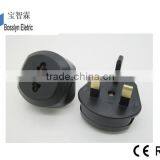CE ROHS Approved Top China Taiwan US Japan Type A Type B to 3 Pin UK Ireland Singapore Malaysia HK Plug Travel Adapter Converter thumbnail-4