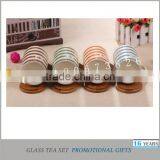 Warm Color Stripe Ceramic Mug Cup Fashion thumbnail-2