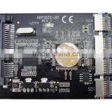 4 TF Card to 22pin SATA Adapter Card 2.5" Hdd Enclosure With RAID 0 Multi TF Cards to SATA Converter