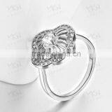 Fashionable Thailand Titanium Wedding Diamond Ring for Girls thumbnail-2