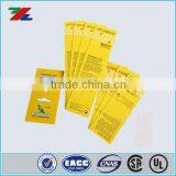 Yellow Color 200gsm Glossy Lamination Coated Paper Header Card