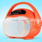 NEW Christmas Promotion Portable Mini Karaoke Player Speaker with wireless Microphone for Kids