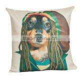 2016 Hot Sale Home Decorative Dog Oriental Custom Printing Cheap Cushion Cover thumbnail-5