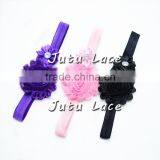 Purple/pink/black Baby Headwrap- Kids Hair Accessories- Chic Elastic Hair Band