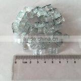 1/2 Inch Reflective White Color Fire Pit Glass