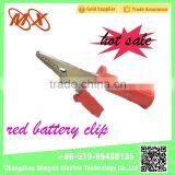 Wholesale Black and Red Rubber Stainless Steel Alligator Clip thumbnail-2