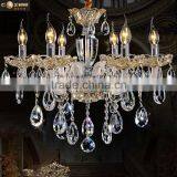Luxury Decorative Dining Room Lamp Glass Crystal Prism Drops for Pendant Chandeliers Lamps Lights Lighting Fixtures CZ3022/6