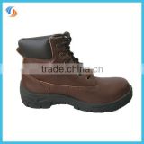 New Mens Brown Steel toe Cow leather Safty Shoes