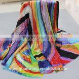 Wholesale 100% Wool Scarf Factory Custom Fine Wool Scarf thumbnail-4