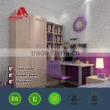 2016 New Design of Apartment Use Mdf Lacquer Plastic and Wooden Clothes Cabinet Quality Choice thumbnail-2