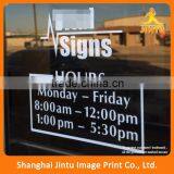 Self-adhesive Waterproof Custom Die Cut Letter Window Sticker thumbnail-2