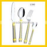 Wholesale 128 Pcs Stainless Steel Plastic Cutlery Set With Napkin thumbnail-1