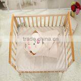 Ajustable Baby Blanket Soft Cotton Muslin Newborn Sleep Wrap With Tie thumbnail-5