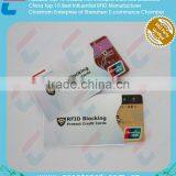 RFID Protection Sleeve For Chip Card/Smart Card