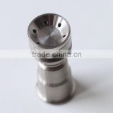 wholesale 2 in 1 gr2 titanium nails 14mm 18mm female domeless titanium nail