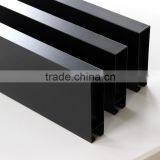 Black Powder Coated Modern Moisture-proof Aluminum Suspended Baffle Ceiling With Factory Price thumbnail-1