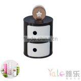 Muti-Function Plastic Storage Cabinet With Sliding Door for Living Room thumbnail-2