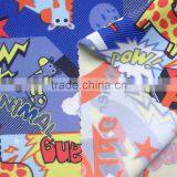 Cartoon 4 Way Stretch Lycra Spadex Giraffe Print Fabric thumbnail-6