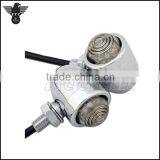 Heavy Duty Chrome LED Turn Signals for Harley Cafer Racer thumbnail-1