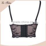 Graceful C75 Cup Cotton Deep V Sexy Lingerie Corset thumbnail-3