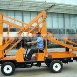 Self Diesel Motor Power Boom Folding Hydraulic Rising Platform Machine thumbnail-6