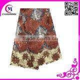 Most Fashion Design Newest Wax Lace African Wax Fabric Lace for Making Beautiful Ladies Dress thumbnail-5