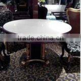 Furniture Lobby dinning table set modern marble