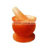 Himalayan Salt Mortar and Pestle in Different Sizes thumbnail-3