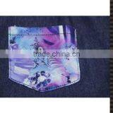 Fashion and Special Painting Jeans Shirt Men thumbnail-6