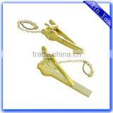 Hot Sale Custom Design Brass Gold Tie Clip
