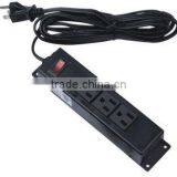 American 3-outlet With Switch Power Socket thumbnail-2