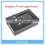 Raspberry Pi With Metal Laptop Screen is 2.2 Inch, High PPI 240 * 320 Resolution TFT Ultra-thin Design Aluminum CNC J201
