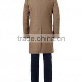 2014 New Style 100% Cashmere Classic Camel Tailor Made Coat thumbnail-3